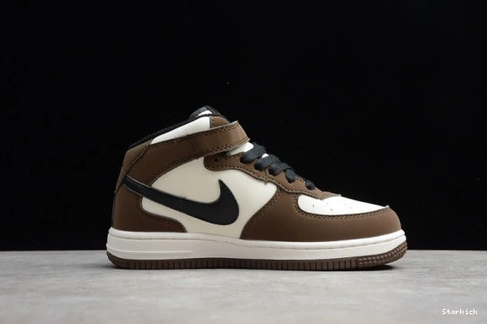 Brown Beige Force x 314197-168 07 Mid Scott Nike Kids 1 Travis Air 0803